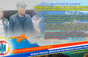 Bupati Sumbawa Tinjau Langsung Lokasi Banjir Bandang Empang, Serahkan Bantuan untuk Warga Terdampak