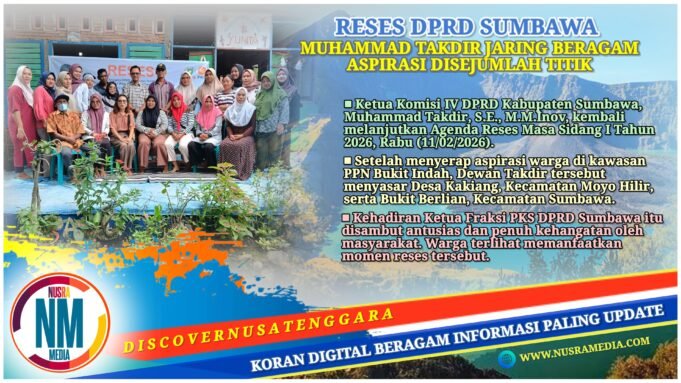 Warga Curhat Soal BPJS dan Anak Putus Sekolah, Ini Respons Ketua Komisi IV DPRD Sumbawa