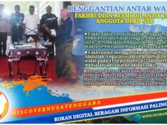 Isi Kekosongan Kursi Komisi IV, Fakhruddin Resmi Jadi Anggota DPRD NTB