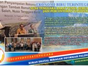 Johan Rosihan Dorong NTB Jadi Pilot Project Nasional Ekonomi Biru, Teluk Saleh Jadi Model