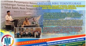 Johan Rosihan Dorong NTB Jadi Pilot Project Nasional Ekonomi Biru, Teluk Saleh Jadi Model