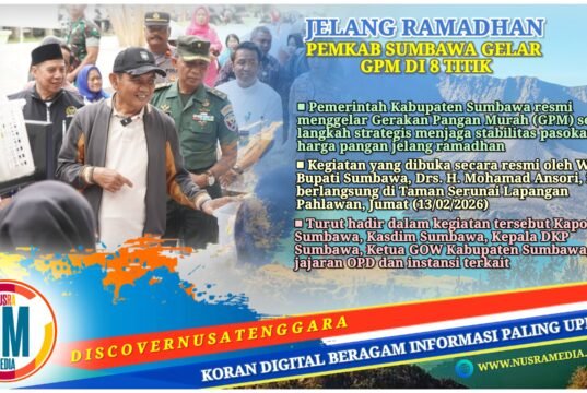 Sinergi Pemda, Bulog dan BAZNAS, GPM Hadir Ringankan Beban Warga