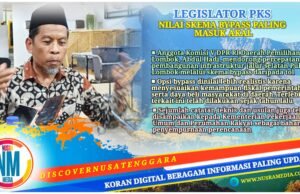Jalur Selatan Lombok Segera Dibangun, Anggota DPR RI asal NTB Abdul Hadi : Bypass Solusi Terbaik