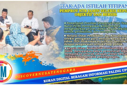 Pemprov NTB Tegas : Peserta Seleksi Kepala Sekolah yang Melanggar Langsung Didiskualifikasi