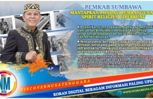 Ramadan dan Setahun Kepemimpinan, Bupati Jarot Ajak Sumbawa Berlari Mengejar Kemajuan
