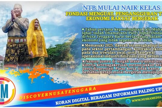 Satu Tahun Iqbal–Dinda dan Ketenagakerjaan NTB : Dari Pemulihan Menuju Peningkatan Kualitas SDM