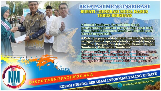 Pemkab Sumbawa Apresiasi Prestasi Nasional Putri Daerah