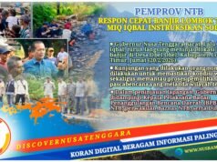 Gubernur NTB Tinjau Lokasi Banjir Obel-Obel, Salurkan Bantuan dan Perintahkan Mitigasi Menyeluruh