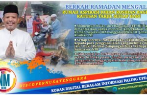 Kepedulian Nyata Rumah Aspirasi Johan Rosihan Berbagi Kebahagiaan di Bulan Ramadan