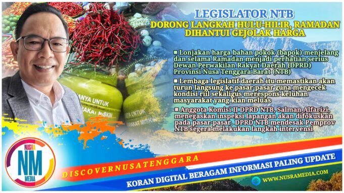 Lonjakan Harga Bikin Resah, Keluhan Warga Meningkat : DPRD NTB Turun Langsung ke Pasar