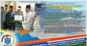 Wabup Sumbawa Salurkan Bantuan untuk Masjid dan Warga Kurang Mampu