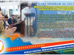 Wakil Ketua I DPRD Sumbawa Ajak Masyarakat Perkuat Syukur, Sabar, dan Tawakkal