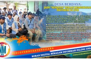 Gubernur NTB Sisir Warga Miskin Ekstrem, Sinkronkan Desa Berdaya dengan Potensi Desa