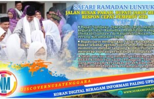 Bupati Sumbawa Desak Percepatan Perbaikan Jalan Lenangguar–Lunyuk