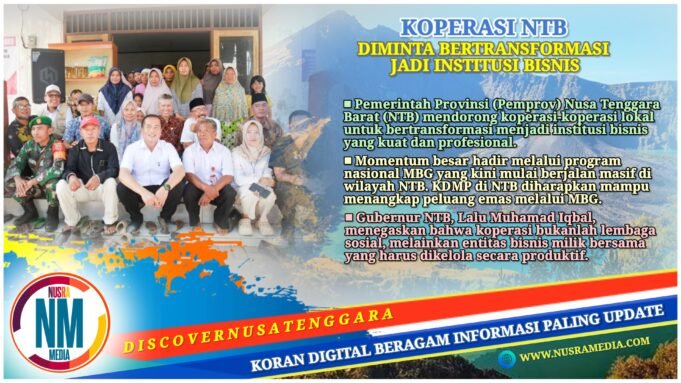 Siapkan KUR Rp30 Miliar, Koperasi di NTB Didorong Tangkap Peluang Emas MBG