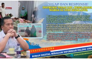 Gerak Cepat Gubernur NTB, Pasien Kritis Asal Sumbawa Akhirnya Dirujuk ke RSUP
