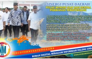 Bupati Jarot Dampingi Menteri KKP Kunjungi Pulau Bungin, KNMP Diperkuat Rp13,4 Miliar