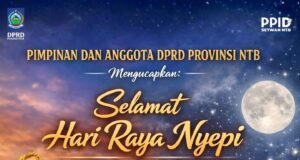 Keluarga Besar DPRD NTB : Selamat Hari Raya Nyepi 2026