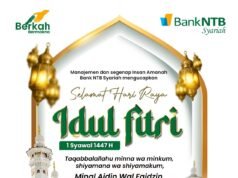 Bank NTB Syariah : Selamat Hari Raya Idul Fitri 1447 H