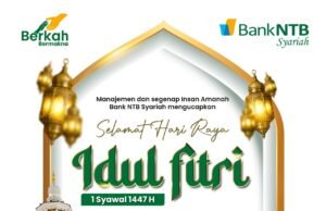 Bank NTB Syariah : Selamat Hari Raya Idul Fitri 1447 H