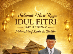 Anggota DPRD NTB Nurdin Marjuni : Selamat Hari Raya Idul Fitri 1447 H