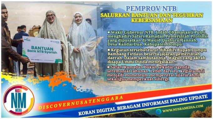 Safari Ramadan di Dompu, Wagub NTB Tegaskan Pemerintah Hadir untuk Masyarakat