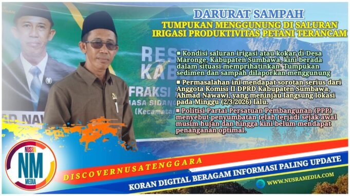 Kokar Maronge Nyaris Lumpuh, DPRD Sumbawa Minta Dinas Terkait Segera Bertindak