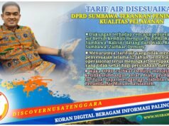 Wakil Ketua DPRD Sumbawa Dukung Kenaikan Tarif Air, Nilai Kebijakan Rasional