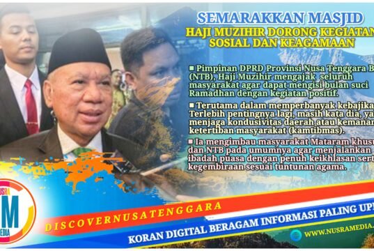 Pimpinan DPRD NTB Ajak Perbanyak Kebajikan dan Jaga Kondusivitas Daerah