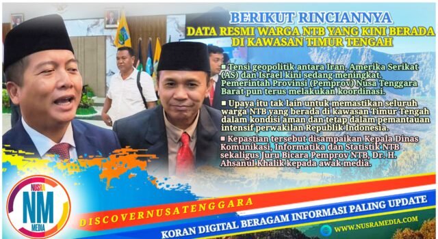 Konflik Timur Tengah Memanas, PMI dan Jamaah Umroh NTB Dipastikan Aman