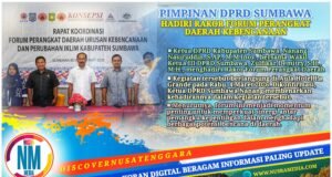 DPRD Sumbawa Tegaskan Pentingnya Koordinasi Terintegrasi Hadapi Risiko Bencana