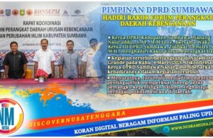 DPRD Sumbawa Tegaskan Pentingnya Koordinasi Terintegrasi Hadapi Risiko Bencana