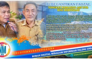 Plh Sekda NTB Berganti, Penentuan Sekda Definitif Menunggu Pusat