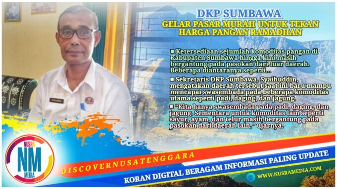 Sejumlah Komoditas Pangan di Sumbawa Masih Andalkan Distribusi dari Luar Daerah