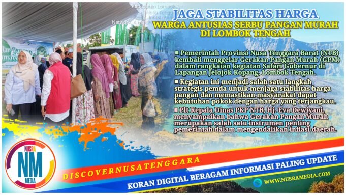 Pemprov NTB Gelar GPM di Kopang