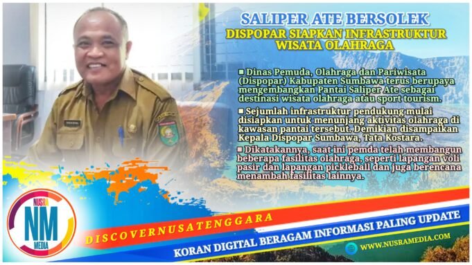 Pantai Saliper Ate Disiapkan Jadi Destinasi Sport Tourism di Sumbawa