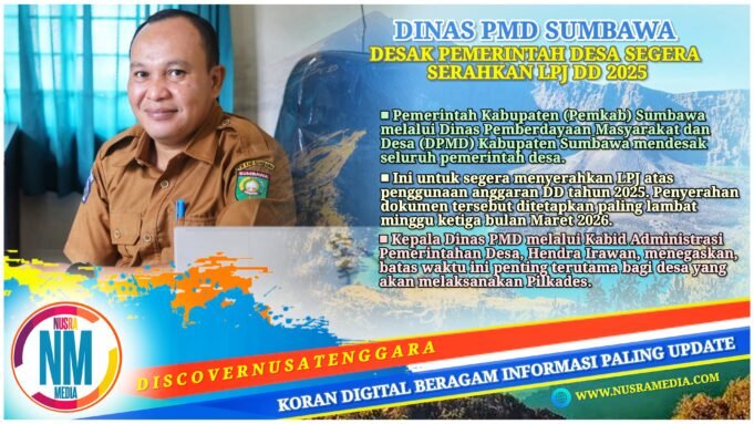 Pemkab Sumbawa Berikan Tenggat LPJ Dana Desa
