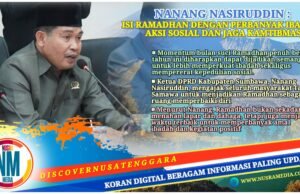 Masuki Hari ke-17 Ramadhan, Ketua DPRD Sumbawa Ajak Warga Perbanyak Ibadah dan Kegiatan Positif