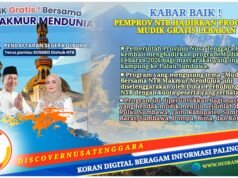 Mudik Gratis ke Pulau Sumbawa, Ini Jadwal dan Cara Daftarnya