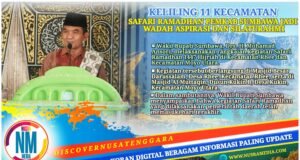 Safari Ramadhan Berakhir, Wabup Sumbawa Sampaikan Capaian Program Pemerintah