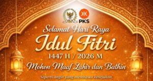 Anggota DPR RI Johan Rosihan : Selamat Hari Raya Idul Fitri 1447 H