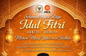 Anggota DPR RI Johan Rosihan : Selamat Hari Raya Idul Fitri 1447 H