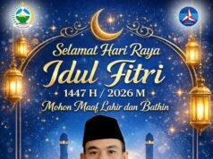 Sekretaris Fraksi Demokrat DPRD NTB Syamsul Fikri : Selamat Hari Raya Idul Fitri 1447 H