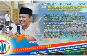 Dari Masjid Jami’ Praya : Pesan Nuzulul Qur’an Miq Iqbal untuk Masa Depan NTB