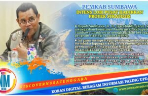 Kejar Proyek Strategis Nasional, Bupati Jarot Dorong Pertumbuhan Ekonomi Sumbawa