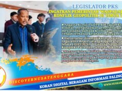 Johan Rosihan : Gejolak Perang Iran–Israel dan Kenaikan Harga Minyak Ancam Stabilitas Pangan Nasional