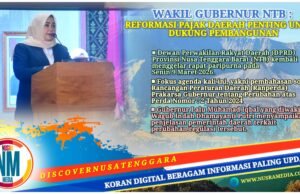 Reformasi Pajak Daerah NTB, DPRD Bahas Perubahan Perda Nomor 2 Tahun 2024