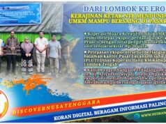 NTB Ekspor Perdana 11 Ribu Tas Ketak ke Prancis