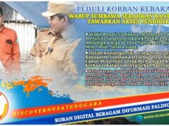 Wabup Ansori Tinjau Korban Kebakaran di Ngeru, Salurkan Bantuan dan Dorong Beasiswa Anak Korban
