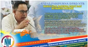 Dukung Pemda Optimalkan PAD, Fraksi ABNR DPRD NTB Sampaikan Sejumlah Pandangan Strategis
